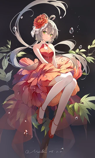 Day 44.45 牡丹天依-草丛看图