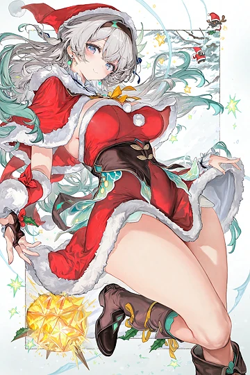 サンタホタル-草丛看图