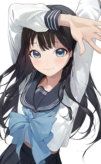 67日目,明日ちゃん-草丛看图