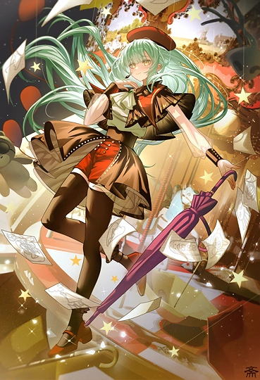 若葉睦-草丛看图