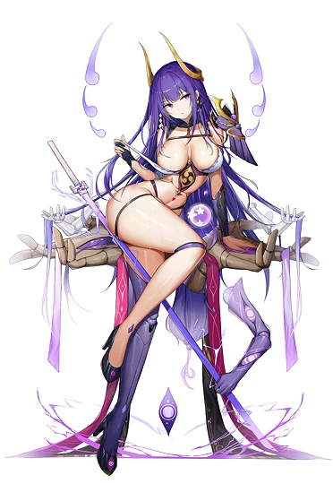 【Genshin】- 雷電将軍（影） - ⚡⚡-草丛看图