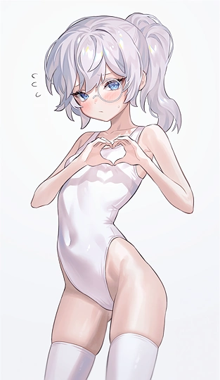 ハート-草丛看图