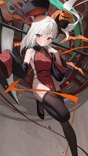 ムツキ　（ハロウィン）　７３日目-草丛看图