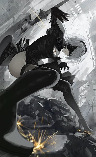 31日目、２B-草丛看图