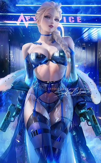 サイバー　アイスCyber Ice  赛博朋克冰-草丛看图