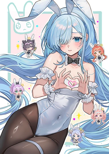 🩵🤍🐰🤍🩵-草丛看图