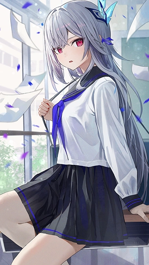 スカーク（制服）　１０８日目-草丛看图