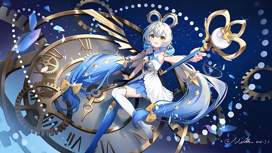 八音奇想洛天依-草丛看图