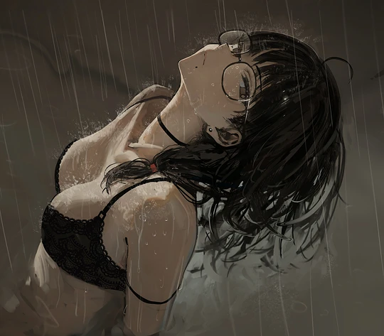 泥の中-草丛看图