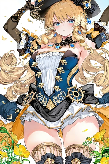 ナヴィアさんの太もも-草丛看图