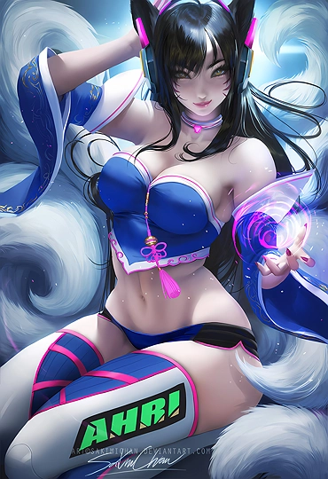 Ahri.D.va-草丛看图