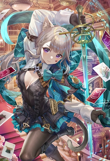 ソードマジシャン-草丛看图