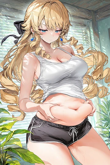 お肉が気になるナヴィアさん-草丛看图