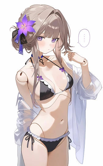 ヘルタ様の水着姿(2?)-草丛看图