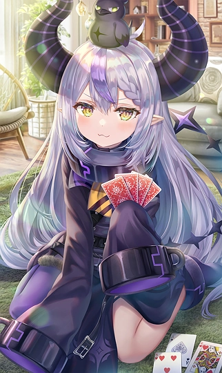 自信満々なラプ様-草丛看图