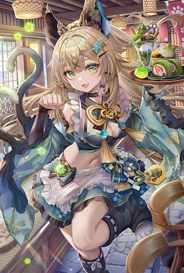 和風甘味カフェ ～ねこまた～-草丛看图