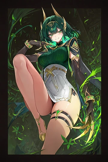 ネフェルさんの脚-草丛看图