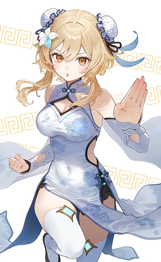 チーパオ蛍 !-草丛看图