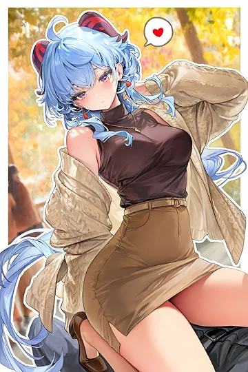 秋 甘雨-草丛看图