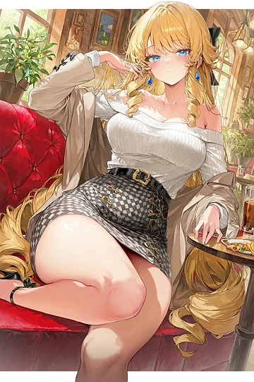 ナヴィア：どこ見てんのよ？-草丛看图