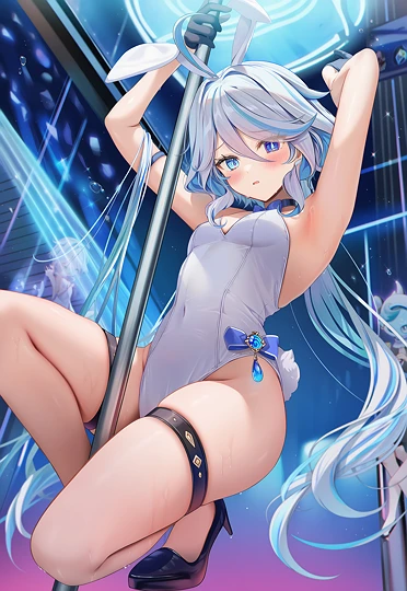 芙寧娜-草丛看图