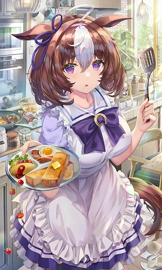 モーニングドトウちゃん-草丛看图