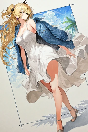 デニムジャケット フィッシュル-草丛看图