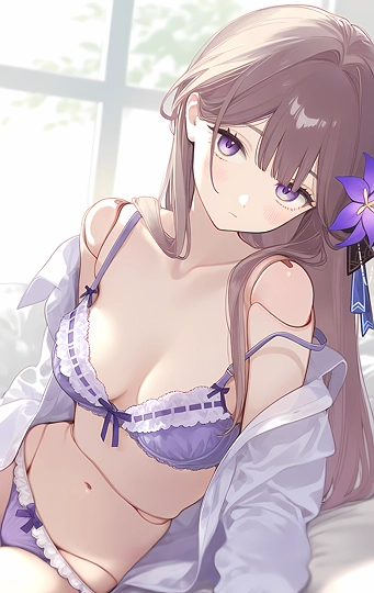 ヘルタ様の下着姿...-草丛看图