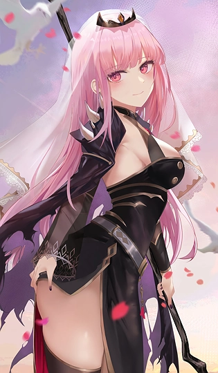 mori calliope-草丛看图