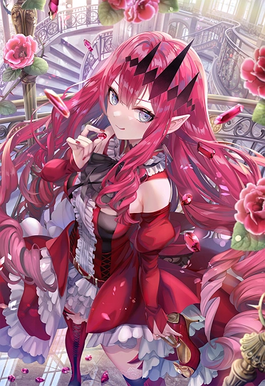 レディ・スピネル-草丛看图