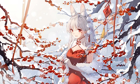 2023兔年快乐-草丛看图