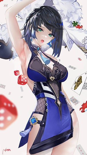 腋  兰--和谐版-草丛看图