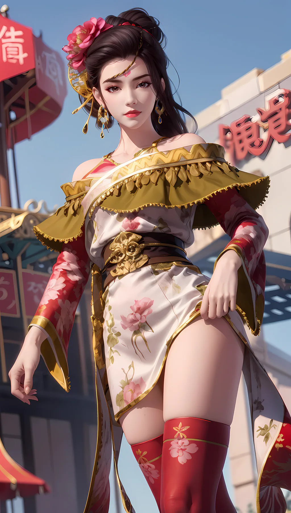 图片[4]-AI绘画 1016 秦时明月-花影[48P]-草丛看图