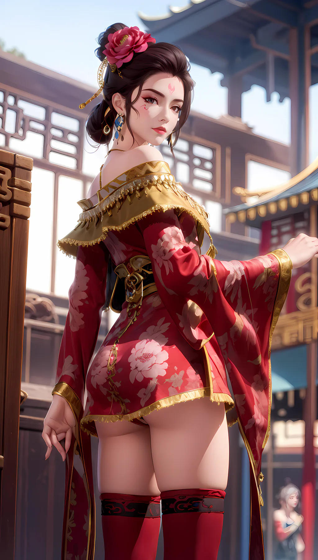 图片[5]-AI绘画 1016 秦时明月-花影[48P]-草丛看图