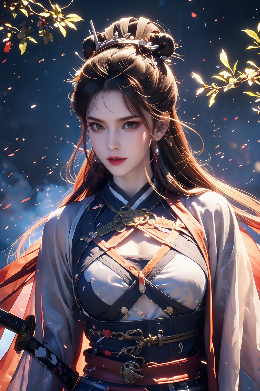 图片[3]-AI绘画 1015 画江湖不良人-将臣[84P]-草丛看图