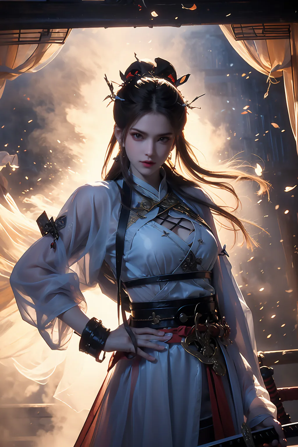 图片[5]-AI绘画 1015 画江湖不良人-将臣[84P]-草丛看图