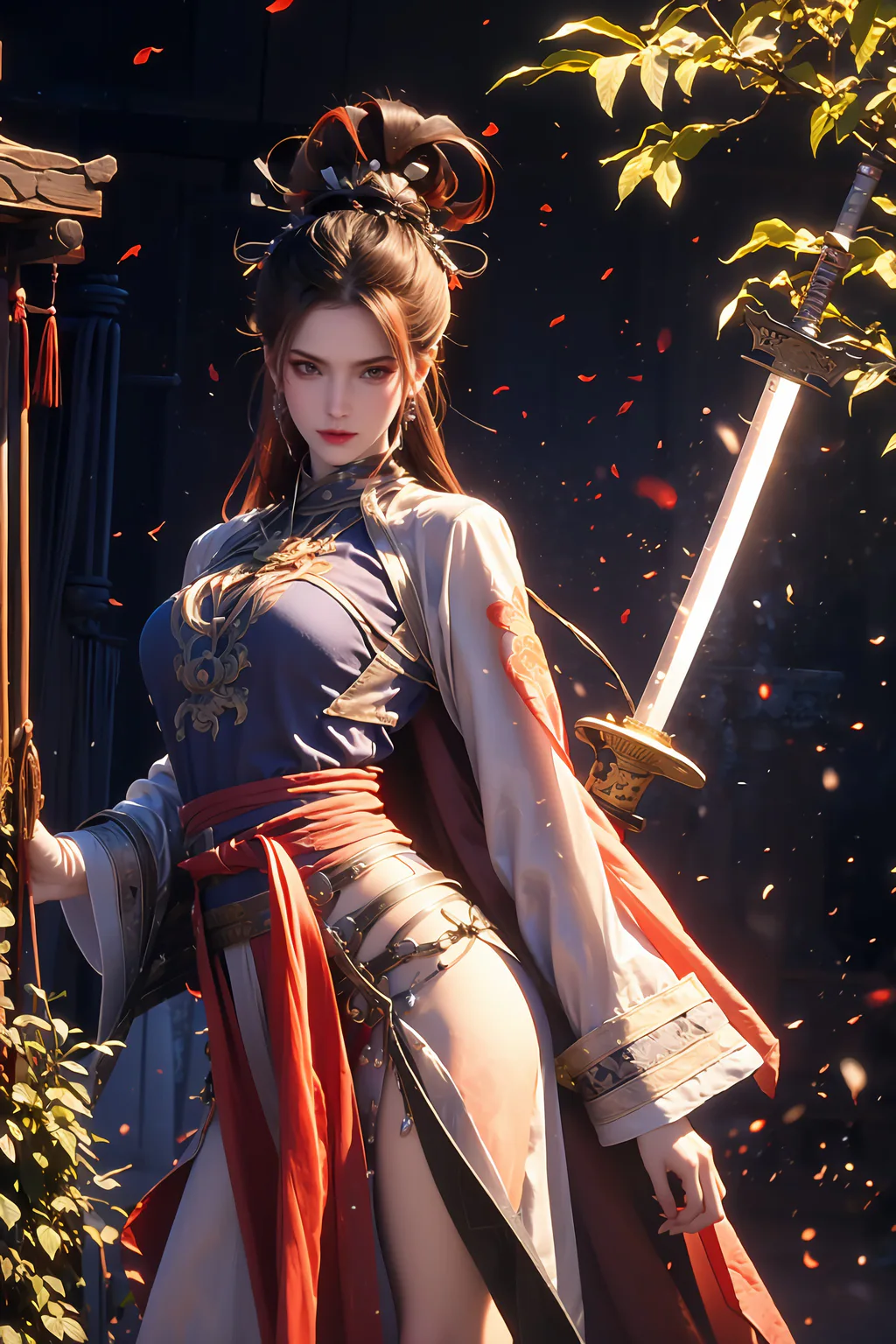 图片[8]-AI绘画 1015 画江湖不良人-将臣[84P]-草丛看图