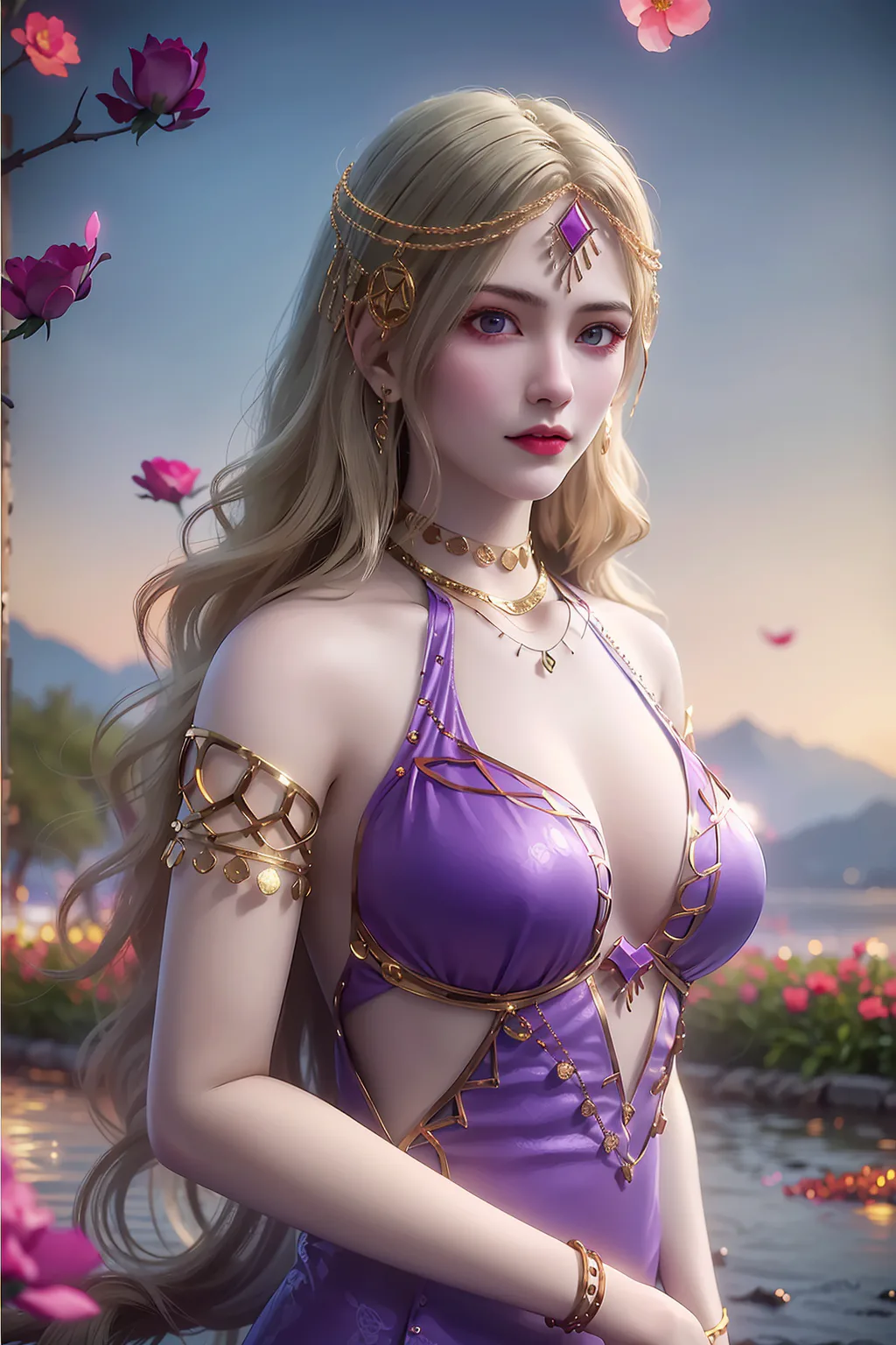 图片[2]-AI绘画 1017 紫川-卡丹公主[20P]-草丛看图