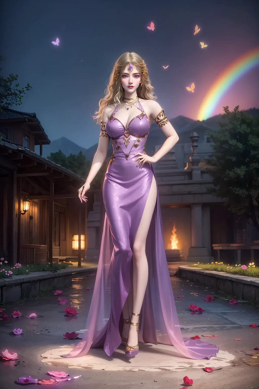 图片[4]-AI绘画 1017 紫川-卡丹公主[20P]-草丛看图