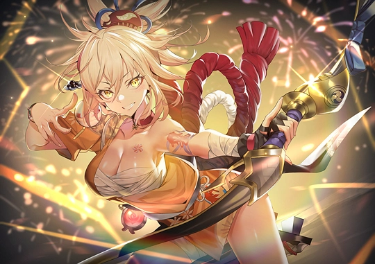 宵宮ちゃん-草丛看图