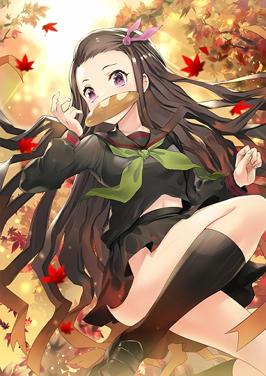 制服ねずこ-草丛看图