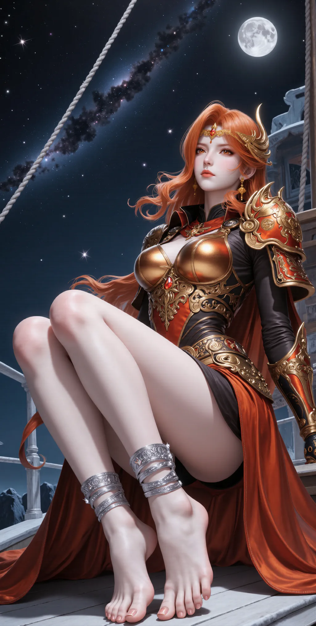 图片[2]-AI绘画 1023 橘子战甲[35P]-草丛看图