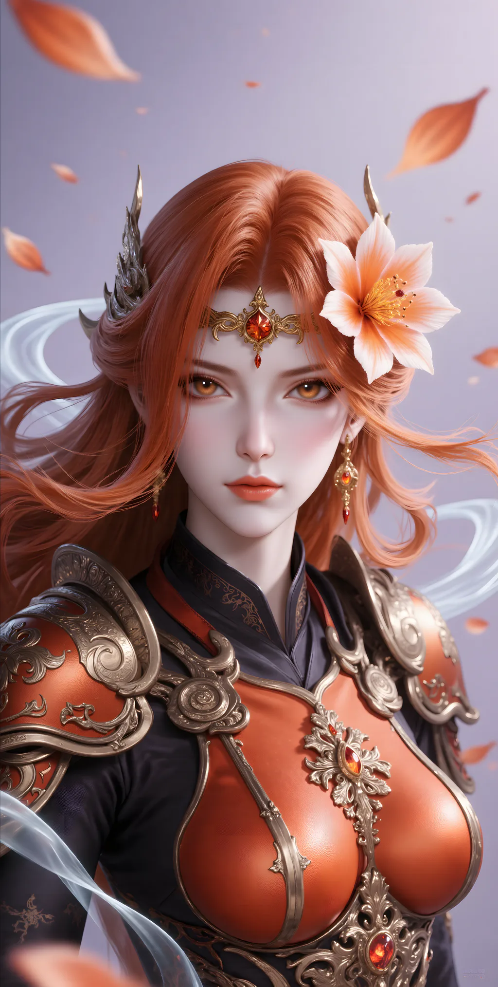 图片[6]-AI绘画 1023 橘子战甲[35P]-草丛看图