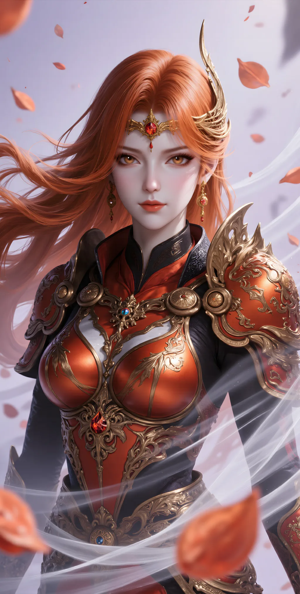 图片[7]-AI绘画 1023 橘子战甲[35P]-草丛看图