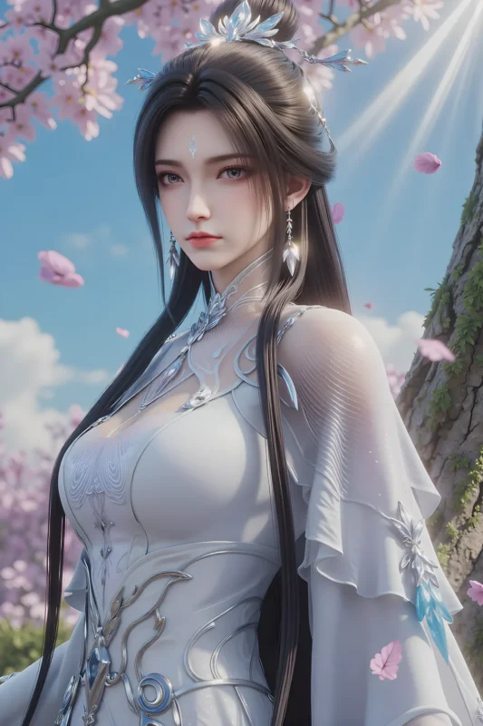 AI绘画 1022 陆雪琪[21P]-草丛看图