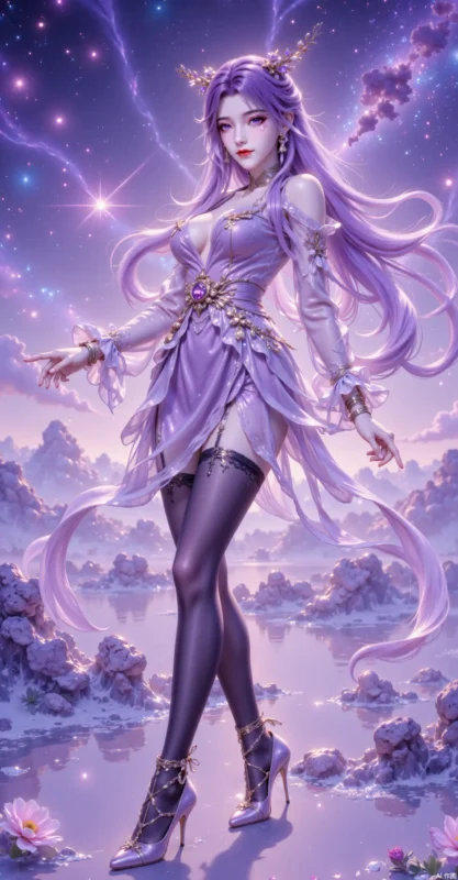 AI绘画 1020 云霄[40P]-草丛看图