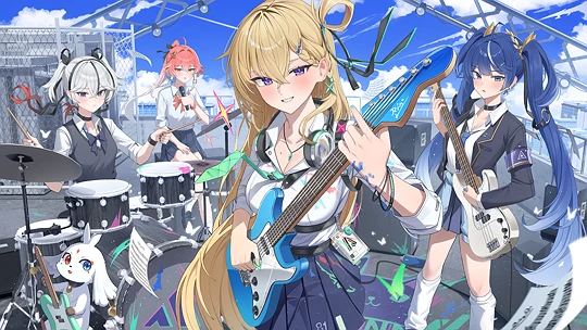 放課後バンド部-草丛看图