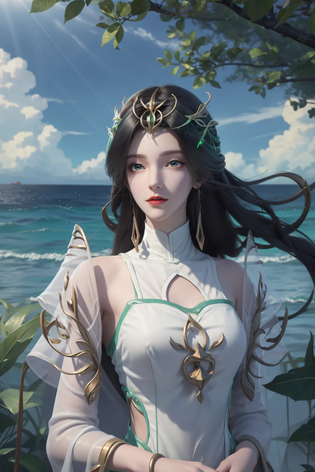 图片[2]-AI绘画 1026 柳神[30P]-草丛看图