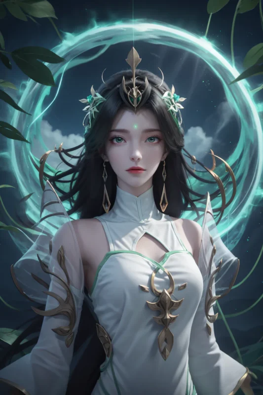 AI绘画 1026 柳神[30P]-草丛看图