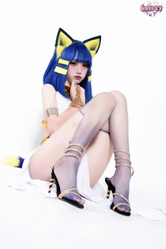 柒柒要乖哦 – 埃及猫[38P]-草丛看图